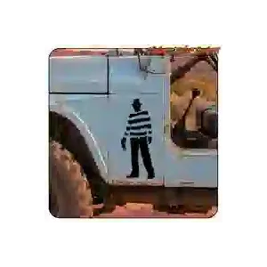 Pegatina Freddy Krueger. Comprar pegatinas.