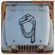 Dakar Logo Sticker for 4x4s and Adventure