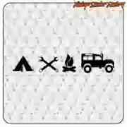 Land Rover - Camper Life AUFKLEBER. KAUFEN SIE VINYLAUFKLEBER.