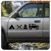 Land Rover - Camper Life STICKER. BUY VINYL STICKERS.