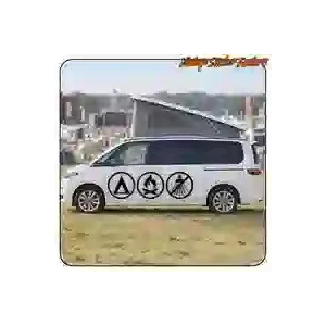Autocollant Camper Life en vinyle découpé