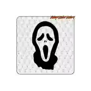 AUTOCOLLANT MASQUE DE CRIS. ACHETEZ DES AUTOCOLLANTS EN VINYLE.