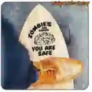 Zombies Eat Brains Aufkleber | Vintage Sticker Factory