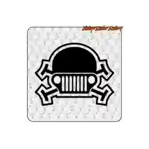 Jeep Skull Sticker | 4x4 Vinyl