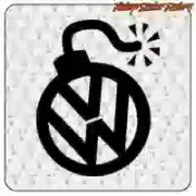 VW -BOMBE AUFKLEBER. KAUFEN SIE VINYLAUFKLEBER.