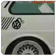 VW -BOMBE AUFKLEBER. KAUFEN SIE VINYLAUFKLEBER.