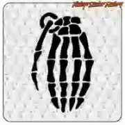 Autocollant Grenade Tattoo Custom Culture