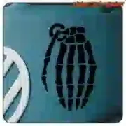 Autocollant Grenade Tattoo Custom Culture
