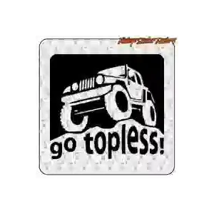 Pegatina Go Topless Jeep | Vinilo decorativo
