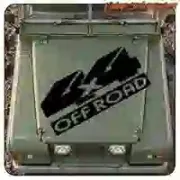 Off-Road-4x4-Aufkleber für Geländefahrzeuge