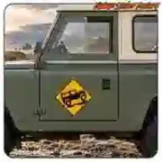 Land Rover cut-vinyl sticker