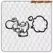 AUTOCOLLANT YOSHI. ACHETEZ DES AUTOCOLLANTS EN VINYLE.