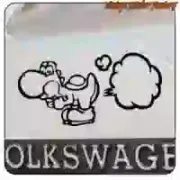 YOSHI STICKER. BUY VINYL STICKERS.