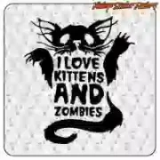 Autocollant chatons et zombies | Love Kittens