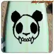 Pegatina Panda decorativa en varios tamaños