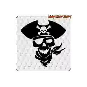 Autocollant Pirate Custom Culture | Vinyle