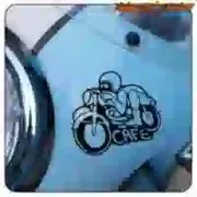 Cafe Racer Speed Aufkleber | Café-Racer-Vinyl