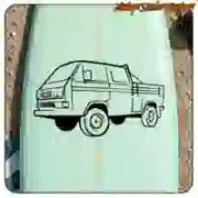 AUTOCOLLANT VW T3 DAKA. ACHETEZ DES AUTOCOLLANTS EN VINYLE.