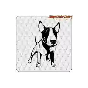 Autocollant Bull Terrier pour moto et casque