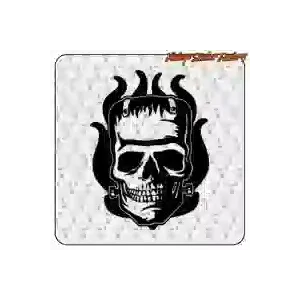 Frankenstein Skull Sticker | Vintage Sticker Factory