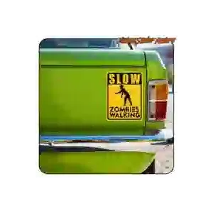 Slow Zombies Walking Aufkleber | Vintage Sticker Factory