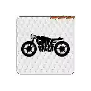 Cafe Racer Chassis Lettering Sticker