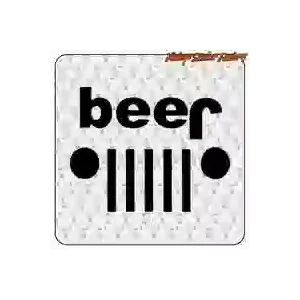 Autocollant Jeep Beer en vinyle décoratif