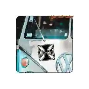 Autocollant AIRCOOLED Croix de Malte | Volkswagen