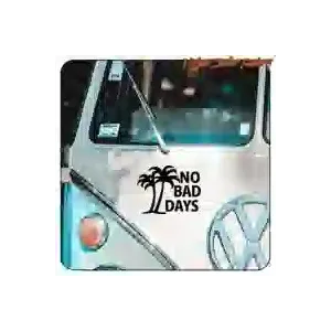 No Bad Days Surf-Aufkleber | Dekorative Vinylfolie