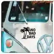 Autocollant surf « No Bad Days » | Vinyle décoratif