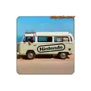 Pegatina Nintendo de videojuegos retro