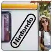 Autocollant Nintendo jeux vidéo rétro
