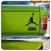 MICHAEL JORDAN AUFKLEBER. KAUFEN SIE VINYLAUFKLEBER.
