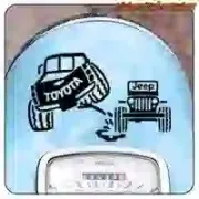Toyota - Jeep 4x4-Aufkleber