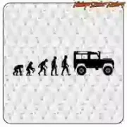 Land Rover Evolution Sticker | Decorative Vinyl