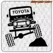 TOYOTA CRAWLER AUFKLEBER. KAUFEN SIE VINYLAUFKLEBER.