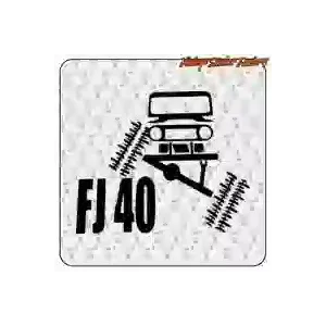 FJ40 Crawler Toyota 4x4 Sticker