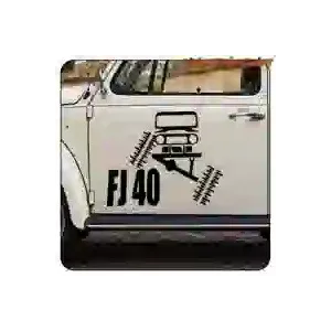 Autocollant FJ40 Crawler Toyota 4x4