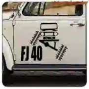 Pegatina FJ40 Crawler Toyota 4x4