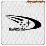 Dekorativer Subaru World Rally Team Aufkleber