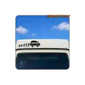 T3 Joker Evolution Sticker | Camper Vinyl
