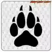 Pegatina Huella de perro. Comprar pegatinas.
