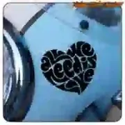 Sticker rock ALL WE NEED IS LOVE