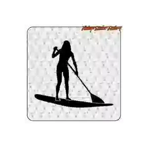 SUP-Girl-Vinylaufkleber | Vintage Sticker Factory
