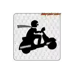 Autocollant Vespa décoratif | Vintage Sticker Factory