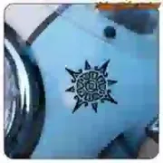 MAYAN SUN STICKER. BUY VINYL STICKERS.