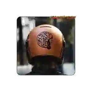Just Ride Aufkleber fürs Motorrad | Vintage Sticker Factory