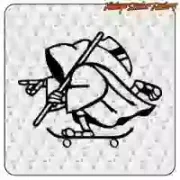 Pegatina Skater La Muerte | Vinilo skateboard