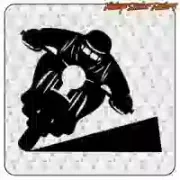 Autocollant moto café racer en vinyle