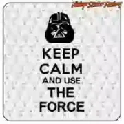 Pegatina KEEP CALM THE FORCE | Star Wars
